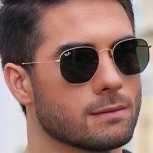 Men's RayBan Hexagon RB3548N Green 002